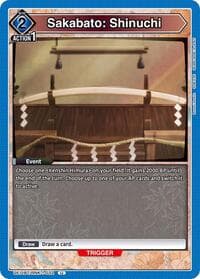 Sakabato: Shinuchi - UE11BT: Rurouni Kenshin - Union Arena card