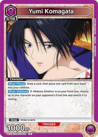 Yumi Komagata - UE11BT: Rurouni Kenshin - Union Arena card