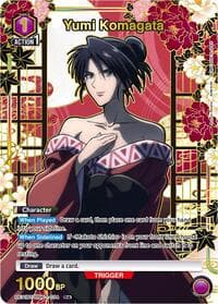 Yumi Komagata (R*) - UE11BT: Rurouni Kenshin - Union Arena card