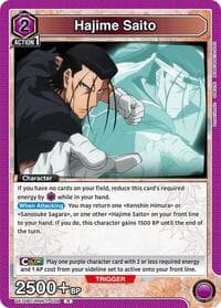 Hajime Saito (038) - UE11BT: Rurouni Kenshin - Union Arena card