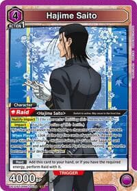 Hajime Saito (039) - UE11BT: Rurouni Kenshin - Union Arena card