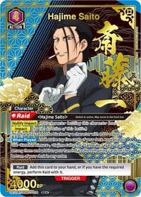 Hajime Saito (039) (SR*) - UE11BT: Rurouni Kenshin - Union Arena card