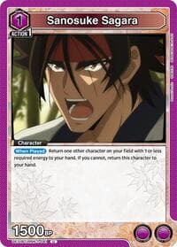 Sanosuke Sagara (041) - UE11BT: Rurouni Kenshin - Union Arena card