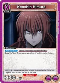 Kenshin Himura (046) - UE11BT: Rurouni Kenshin - Union Arena card