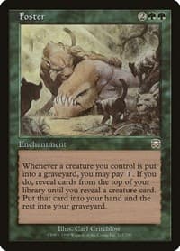 Foster - Mercadian Masques - Magic: The Gathering card
