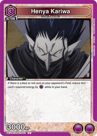 Henya Kariwa - UE11BT: Rurouni Kenshin - Union Arena card
