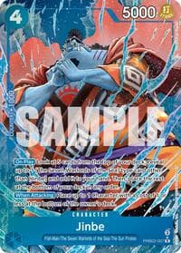 Jinbe - PRB02-007(Alternate Art) - Premium Booster -The Best- Vol. 2 - One Piece Card Game card