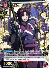 Kamatari Honjo (C*) - UE11BT: Rurouni Kenshin - Union Arena card