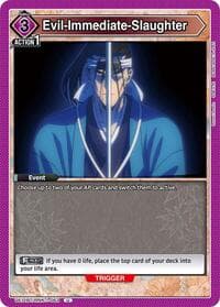 Evil-Immediate-Slaughter - UE11BT: Rurouni Kenshin - Union Arena card