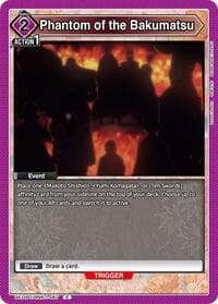 Phantom of the Bakumatsu - UE11BT: Rurouni Kenshin - Union Arena card