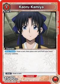 Kaoru Kamiya (068) - UE11BT: Rurouni Kenshin - Union Arena card