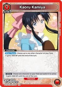 Kaoru Kamiya (069) - UE11BT: Rurouni Kenshin - Union Arena card