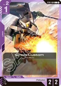 Graze Custom - Starter Deck 05: Iron Bloom - Gundam Card Game card