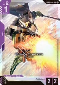 Graze Custom (C+) - Starter Deck 05: Iron Bloom - Gundam Card Game card
