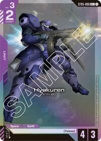 Hyakuren (C+) - Starter Deck 05: Iron Bloom - Gundam Card Game card