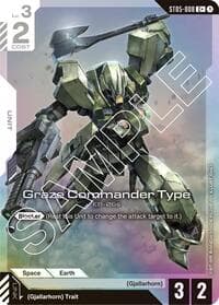Graze Commander Type (C+) - Starter Deck 05: Iron Bloom - Gundam Card Game card