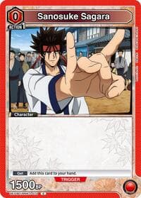 Sanosuke Sagara (073) - UE11BT: Rurouni Kenshin - Union Arena card