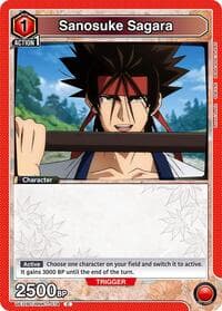 Sanosuke Sagara (074) - UE11BT: Rurouni Kenshin - Union Arena card