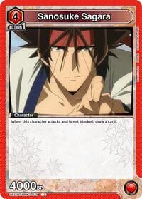 Sanosuke Sagara (075) - UE11BT: Rurouni Kenshin - Union Arena card