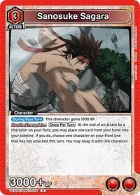 Sanosuke Sagara (076) - UE11BT: Rurouni Kenshin - Union Arena card
