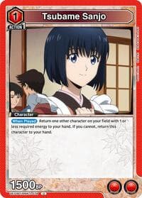 Tsubame Sanjo - UE11BT: Rurouni Kenshin - Union Arena card
