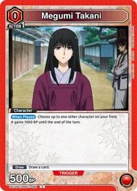 Megumi Takani (080) - UE11BT: Rurouni Kenshin - Union Arena card