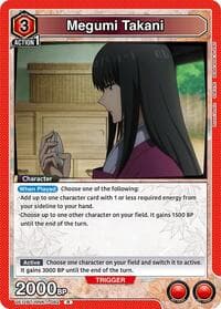 Megumi Takani (082) - UE11BT: Rurouni Kenshin - Union Arena card