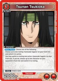 Tsunan Tsukioka - UE11BT: Rurouni Kenshin - Union Arena card