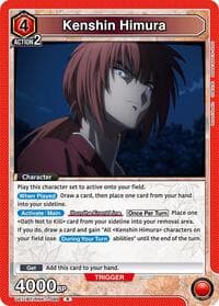 Kenshin Himura (089) - UE11BT: Rurouni Kenshin - Union Arena card