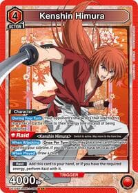 Kenshin Himura (090) - UE11BT: Rurouni Kenshin - Union Arena card