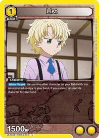 List - UEX04BT: HUNTER X HUNTER Vol.2 - Union Arena card