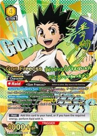 Gon Freecss (016) (SR**) - UEX04BT: HUNTER X HUNTER Vol.2 - Union Arena card