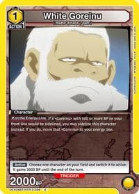 White Goreinu - UEX04BT: HUNTER X HUNTER Vol.2 - Union Arena card