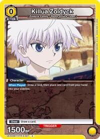 Killua Zoldyck (027) - UEX04BT: HUNTER X HUNTER Vol.2 - Union Arena card