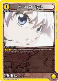 Killua Zoldyck (028) - UEX04BT: HUNTER X HUNTER Vol.2 - Union Arena card