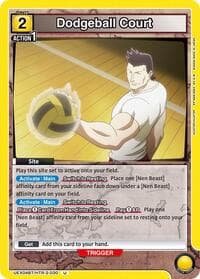 Dodgeball Court - UEX04BT: HUNTER X HUNTER Vol.2 - Union Arena card