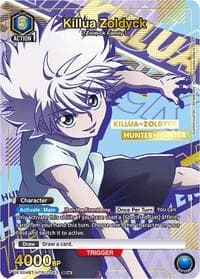 Killua Zoldyck (043) (SR*) - UEX04BT: HUNTER X HUNTER Vol.2 - Union Arena card