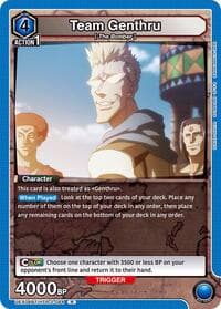 Team Genthru - UEX04BT: HUNTER X HUNTER Vol.2 - Union Arena card