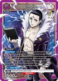 Chrollo - UEX04BT: HUNTER X HUNTER Vol.2 - Union Arena card