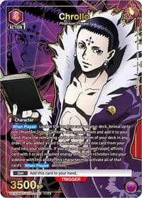 Chrollo (SR*) - UEX04BT: HUNTER X HUNTER Vol.2 - Union Arena card