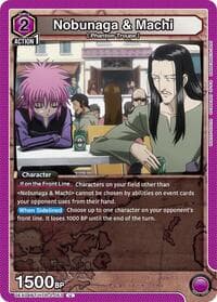 Nobunaga & Machi - UEX04BT: HUNTER X HUNTER Vol.2 - Union Arena card