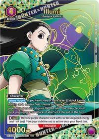 Illumi (055) (U*) - UEX04BT: HUNTER X HUNTER Vol.2 - Union Arena card