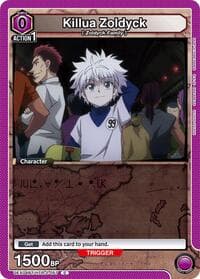 Killua Zoldyck (057) - UEX04BT: HUNTER X HUNTER Vol.2 - Union Arena card