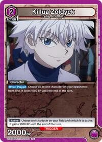 Killua Zoldyck (058) - UEX04BT: HUNTER X HUNTER Vol.2 - Union Arena card