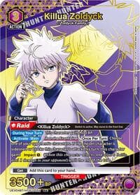 Killua Zoldyck (059) (R*) - UEX04BT: HUNTER X HUNTER Vol.2 - Union Arena card