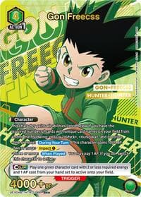 Gon Freecss (066) (SR*) - UEX04BT: HUNTER X HUNTER Vol.2 - Union Arena card