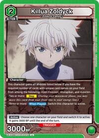 Killua Zoldyck (072) - UEX04BT: HUNTER X HUNTER Vol.2 - Union Arena card