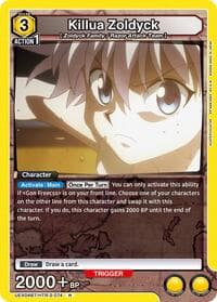 Killua Zoldyck (074) - UEX04BT: HUNTER X HUNTER Vol.2 - Union Arena card