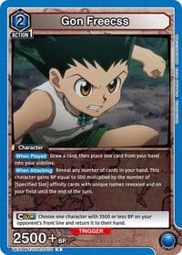 Gon Freecss (075) - UEX04BT: HUNTER X HUNTER Vol.2 - Union Arena card