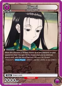 Illumi (076) - UEX04BT: HUNTER X HUNTER Vol.2 - Union Arena card